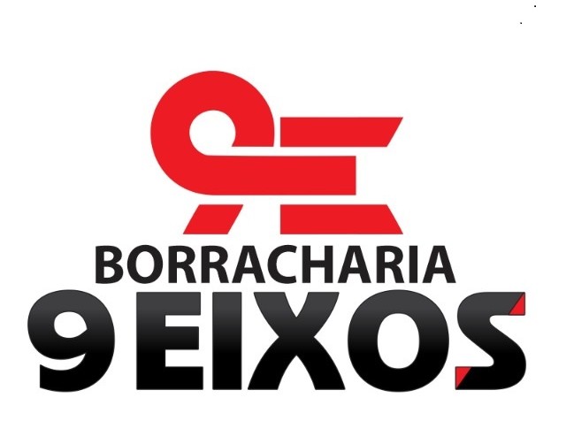 Logotipo Borracharia 9 Eixos
